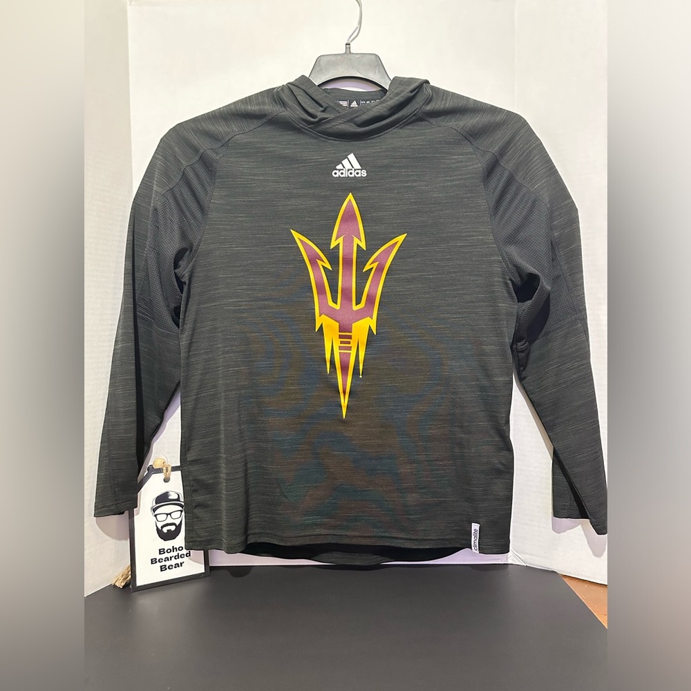 Adidas Workout Hoodie Men Long Sleeve size Large
